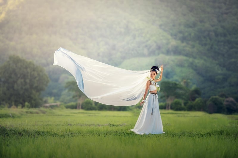 A-line Gown